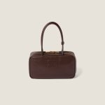 Beau leather top-handle bag
