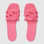 Womens Interlocking G slide sandal - Image 5