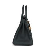 Hermes Birkin 25 Vert Fonce Togo Gold Hardware - Image 3
