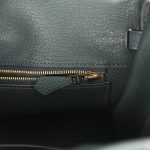 Hermes Birkin 25 Vert Mangrove Togo Permabrass Hardware - Image 8