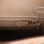 Hermes Birkin 25 Etoupe Togo Gold Hardware - Image 8