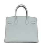 Hermes Birkin 30 Bleu Pale Clemence Gold Hardware - Image 4