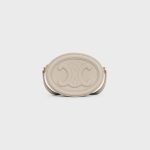 CROSSBODY OVAL PURSE CUIR TRIOMPHE IN SMOOTH CALFSKIN TRENCH