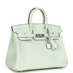 Hermes Birkin 25 Vert Fizz Swift Palladium Hardware - Image 2