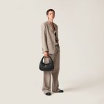Large wander matelassé nappa leather hobo bag - Image 2