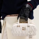 Arcadie matelassé nappa leather bag - Image 2