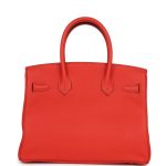Hermes Birkin 30 Capucine Togo Gold Hardware - Image 4