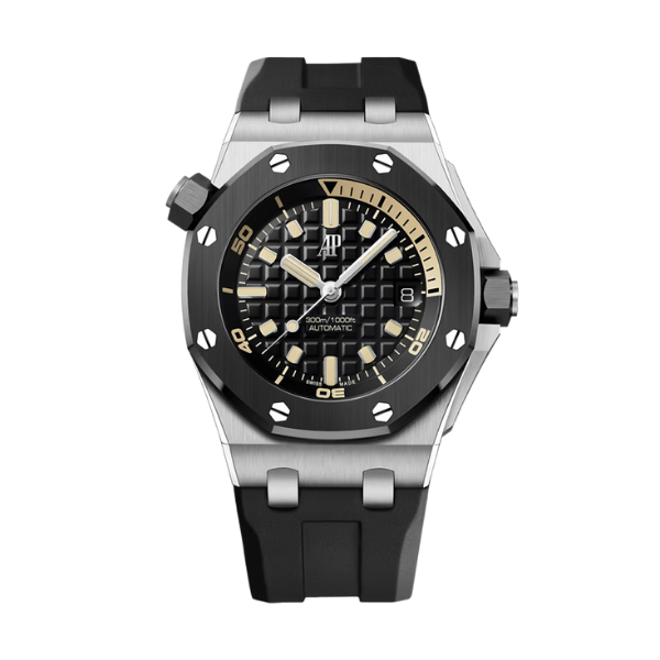 126333-0018-10-1-2 Audemars Piguet Royal Oak Offshore Diver 15720ST 42mm Black Dial – VIP Version - Image 1