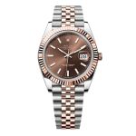Rolex Datejust M126331-0002 41mm Chocolate Dial Rose Gold Steel – VIP Version