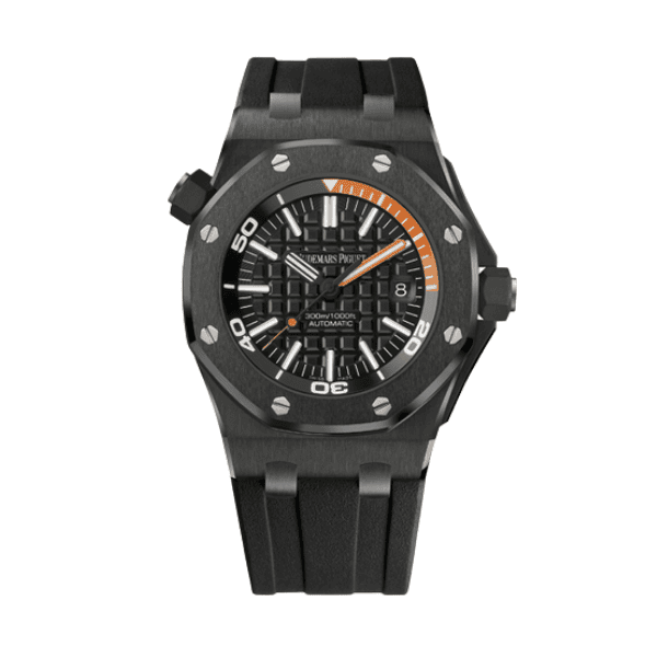 126333-0018-24-1 Audemars Piguet Royal Oak Offshore Diver 15707 42mm Black Dial Ceramic – VIP Version - Image 1