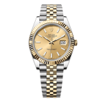 Rolex Datejust M126333-0010 41mm champagne Dial Yellow Gold Steel – VIP Version