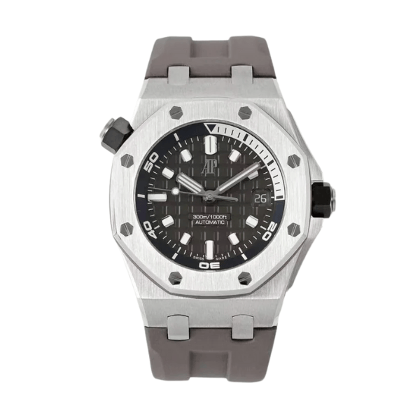 126333-0018-9-1-1 Audemars Piguet Royal Oak Offshore Diver 15720ST 42mm Grey Dial – VIP Version - Image 1