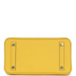 Hermes Birkin 25 Jaune de Naples Swift Palladium Hardware - Image 5