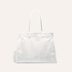 Goyard Hardy PM Tote Bag White