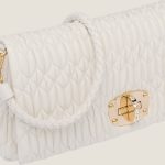 Miu Miu Iconic Crystal Cloqué Nappa leather bag - Image 5