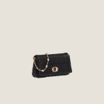 Miu Crystal Cloqué Nappa leather bag - Image 2