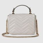GG Marmont Mini Top Handle Bag - Image 4