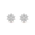 Lotus earrings, small model