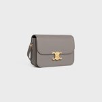 CLASSIQUE TRIOMPHE BAG IN SHINY CALFSKIN PEBBLE - Image 2