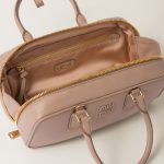 Large Arcadie leather bag - Image 4