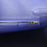 Hermes Birkin 30 Bleu Electric Matte Alligator Gold Hardware - Image 8