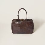Leather patchwork Beau bag - Image 3