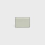CARD HOLDER WITH FLAP TRIOMPHE IN SHINY CALFSKIN LIGHT CLAY - Image 3