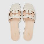 Womens slide sandal with Interlocking G - Image 5