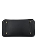 Hermes Birkin 25 Black Box Gold Hardware - Image 5