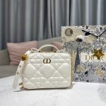 DIOR CARO BOX BAG WITH CHAIN - Image 2