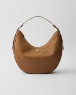 Prada Arqu?? Large Leather Shoulder Bag