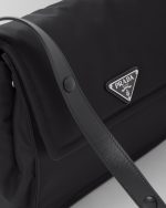 Medium Padded Re-Nylon Shoulder Bag - Image 4