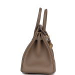 Hermes Birkin 25 Etoupe Swift Gold Hardware - Image 3
