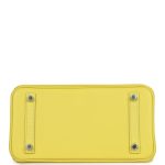 Hermes Birkin 25 Lime Swift Palladium Hardware - Image 5