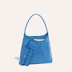 Goyard Boheme Hobo Bag Sky Blue - Image 3