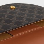 BESACE CUIR TRIOMPHE IN TRIOMPHE CANVAS AND CALFSKIN TAN - Image 4