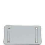 Hermes Birkin 30 Bleu Pale Clemence Gold Hardware - Image 5