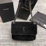 SAINT LAURENT NIKI MEDIUM IN SUEDE - Image 2