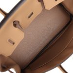 Hermes Birkin 25 Chai Togo Palladium Hardware - Image 7