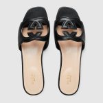 Womens Interlocking G slide sandal - Image 5