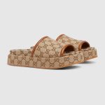 Womens GG platform sandal