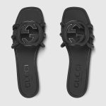Womens Interlocking G slide sandal - Image 5