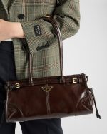 Prada Bonnie Medium Leather Handbag - Image 2