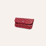 Goyard Goyardine Red Anjou PM Reversible Tote Bag Palladium Hardware - Image 5