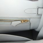 Hermes Birkin 30 Bleu Pale Clemence Gold Hardware - Image 8
