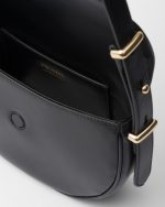 Prada Arqu?? Leather Shoulder Bag With Flap - Image 4