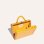 Goyard Grand H?tel Trunk Bag Yellow - Image 4