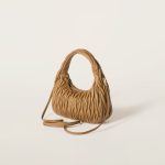 Regular wander matelassé nappa leather hobo bag - Image 2