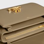 CLASSIQUE TRIOMPHE BAG IN SHINY CALFSKIN BROWN SEPIA - Image 4
