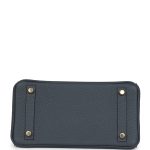 Hermes Birkin 25 Gris Misty Togo Permabrass Hardware - Image 5